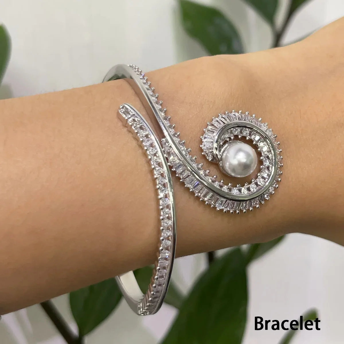 Charms Pearl Necklace Original 2025 New Fine Jewelry Set Love Pearl Earring Bracelet for Women Party Jewelry Accessories Gift